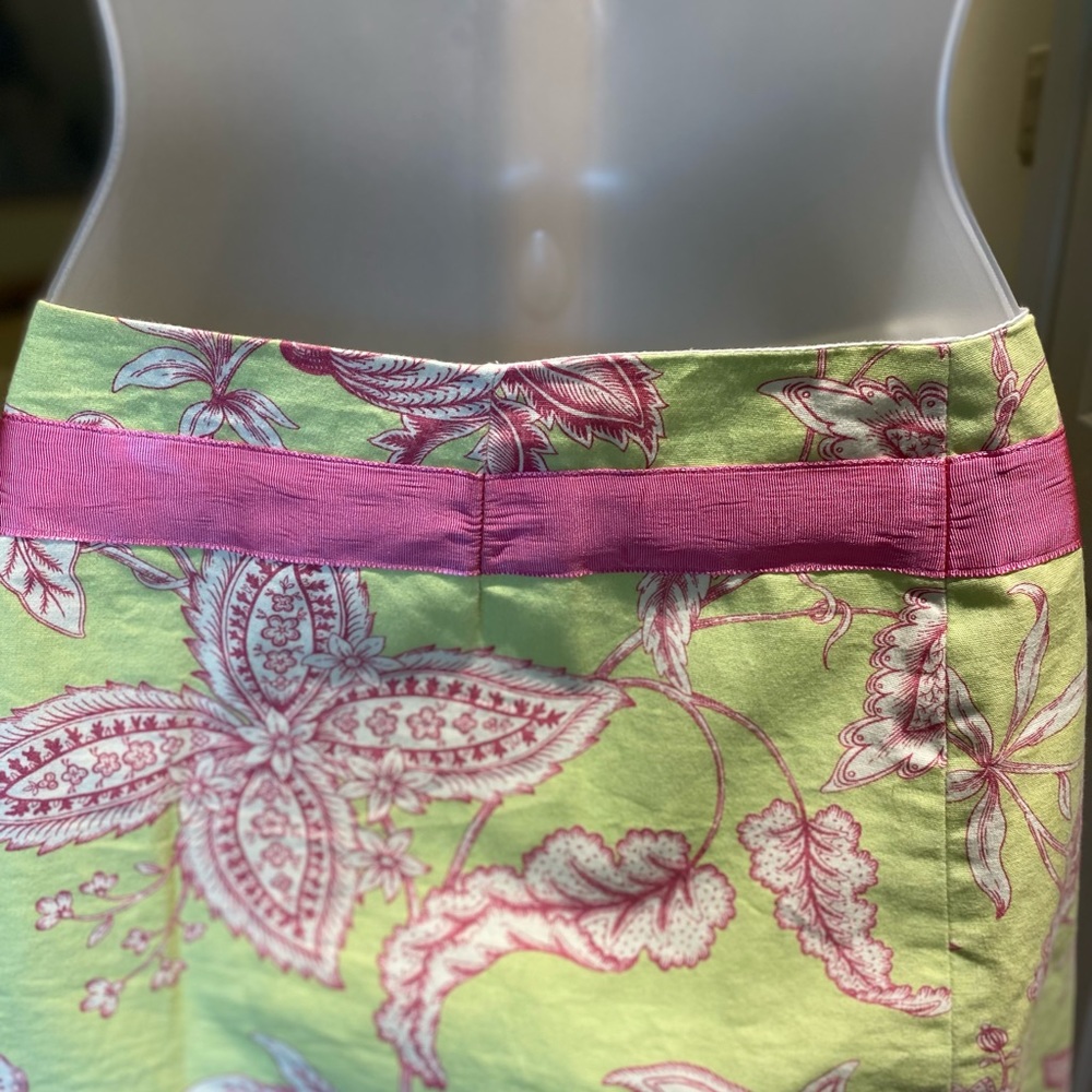 🌴 Molly B. - Lady light green pink/white skirt 12 - Picture 4 of 8